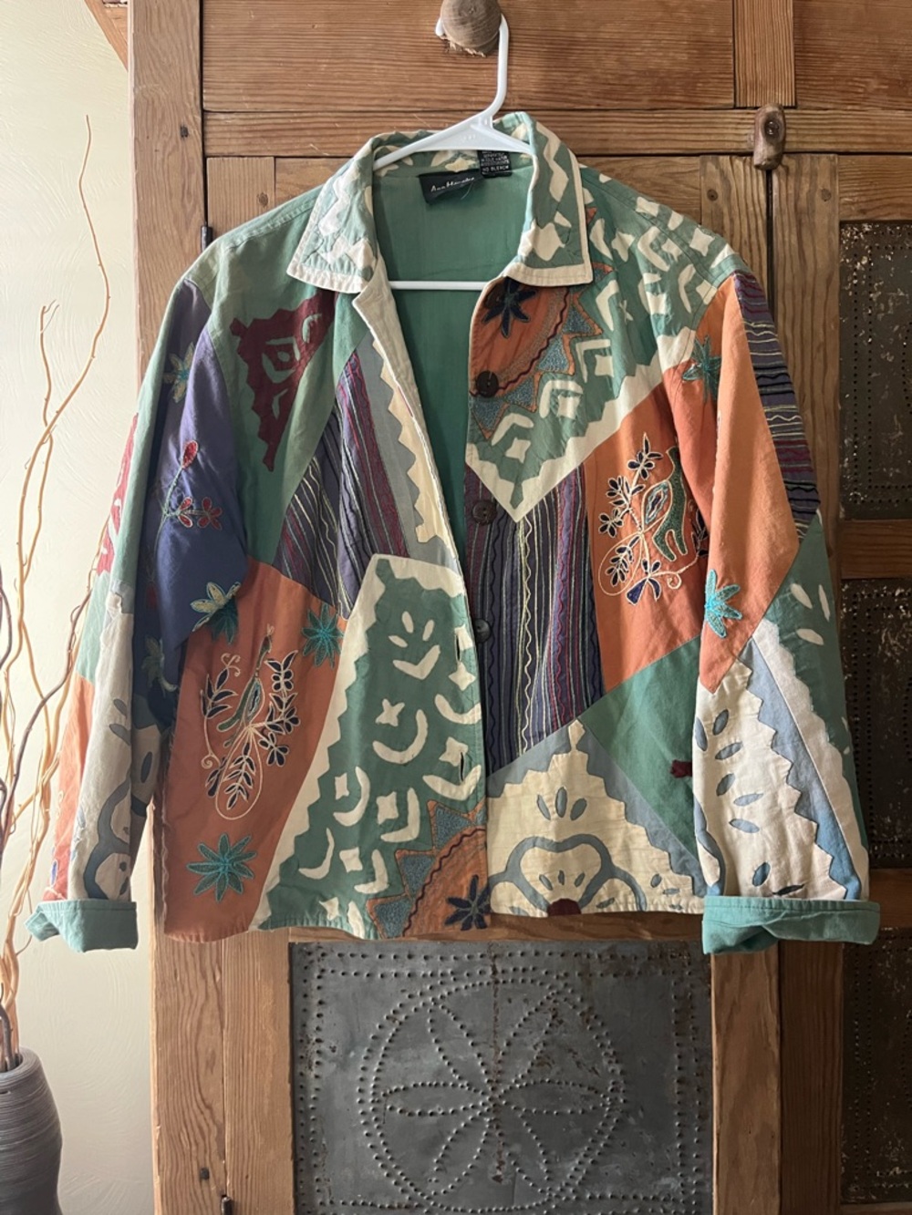 ANN MAURICE ONE SIZE JACKET BOHO STYLE